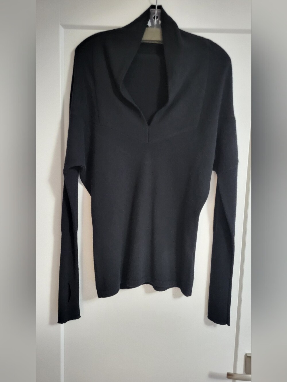 Nicholas K Black Knit Top with Branded Tag